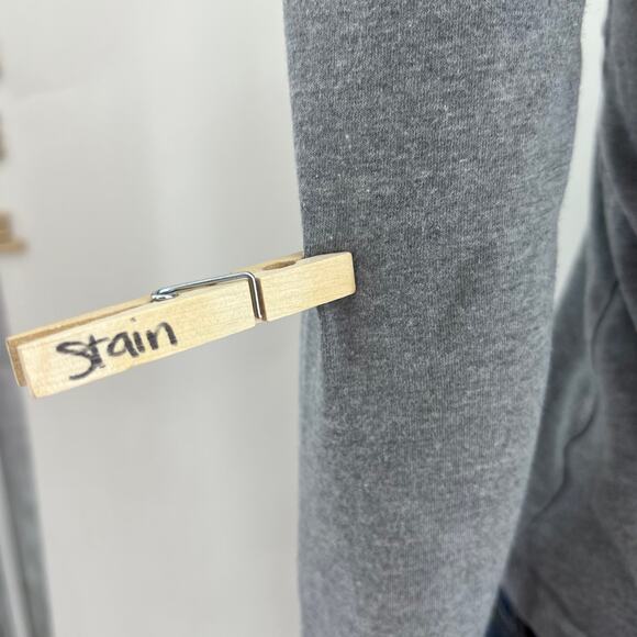 Faded Glory XS Gray I just Want A Hug Porcupine Baby Tee Shirt Long Sleeve - Picture 5 of 8